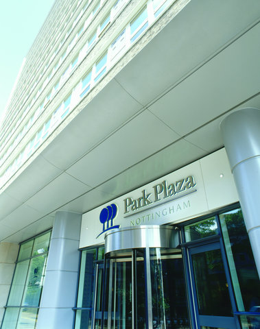 The Park Plaza entrance